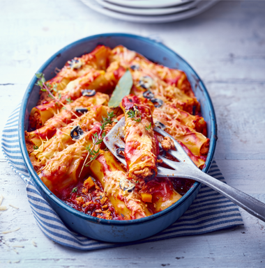 Cannellonis au thon et à la tomate