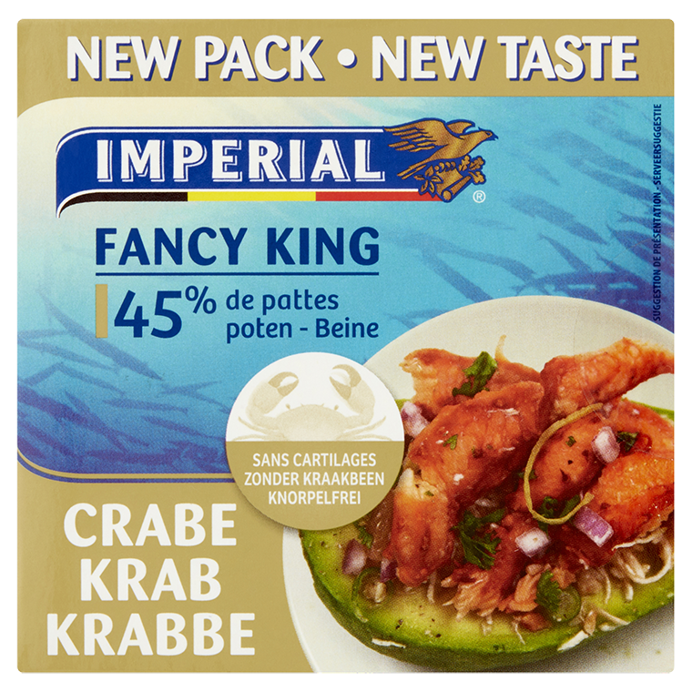 Le Fancy King Crabe