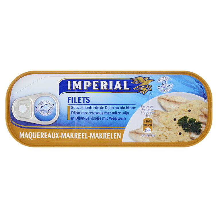 Makreel Filets Dijon-Mosterdsaus met Witte Wijn