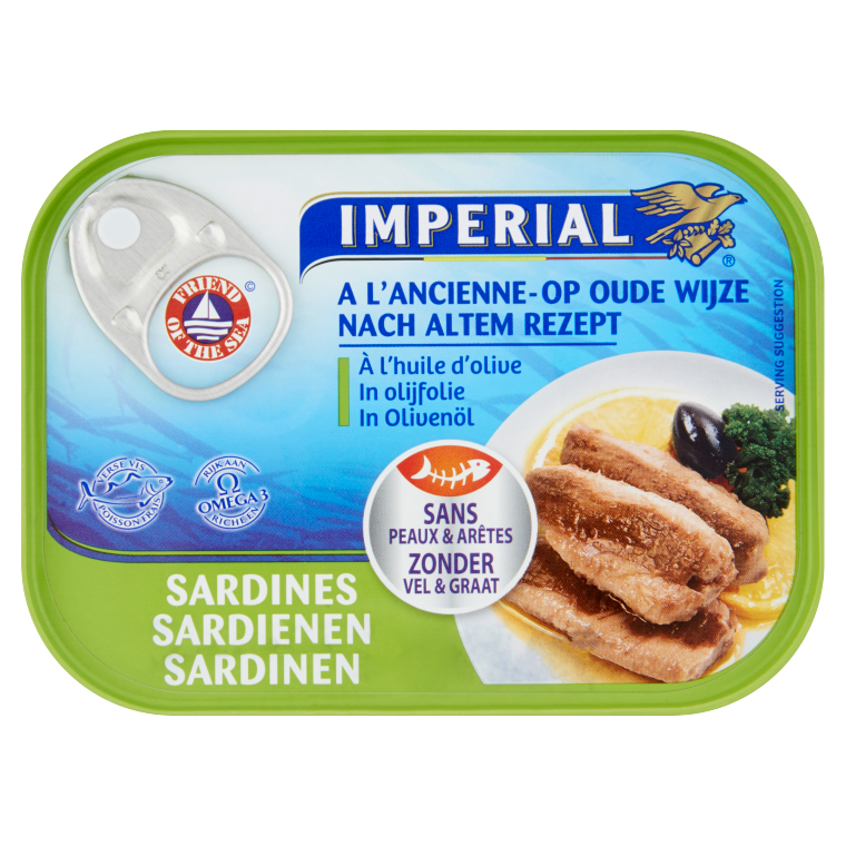 Les Sardines Sans Peau et Arêtes à l’Huile d’Olive