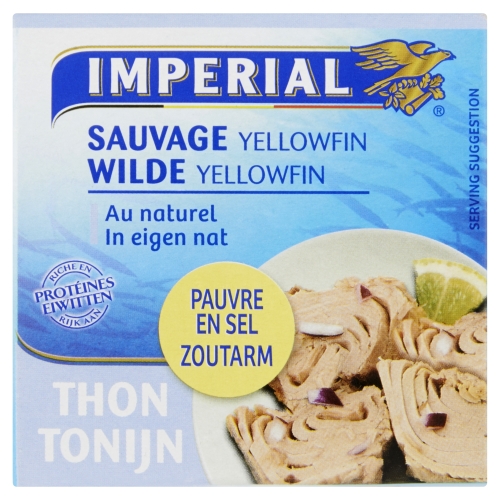 Le Thon Yellowfin Diététique au Naturel