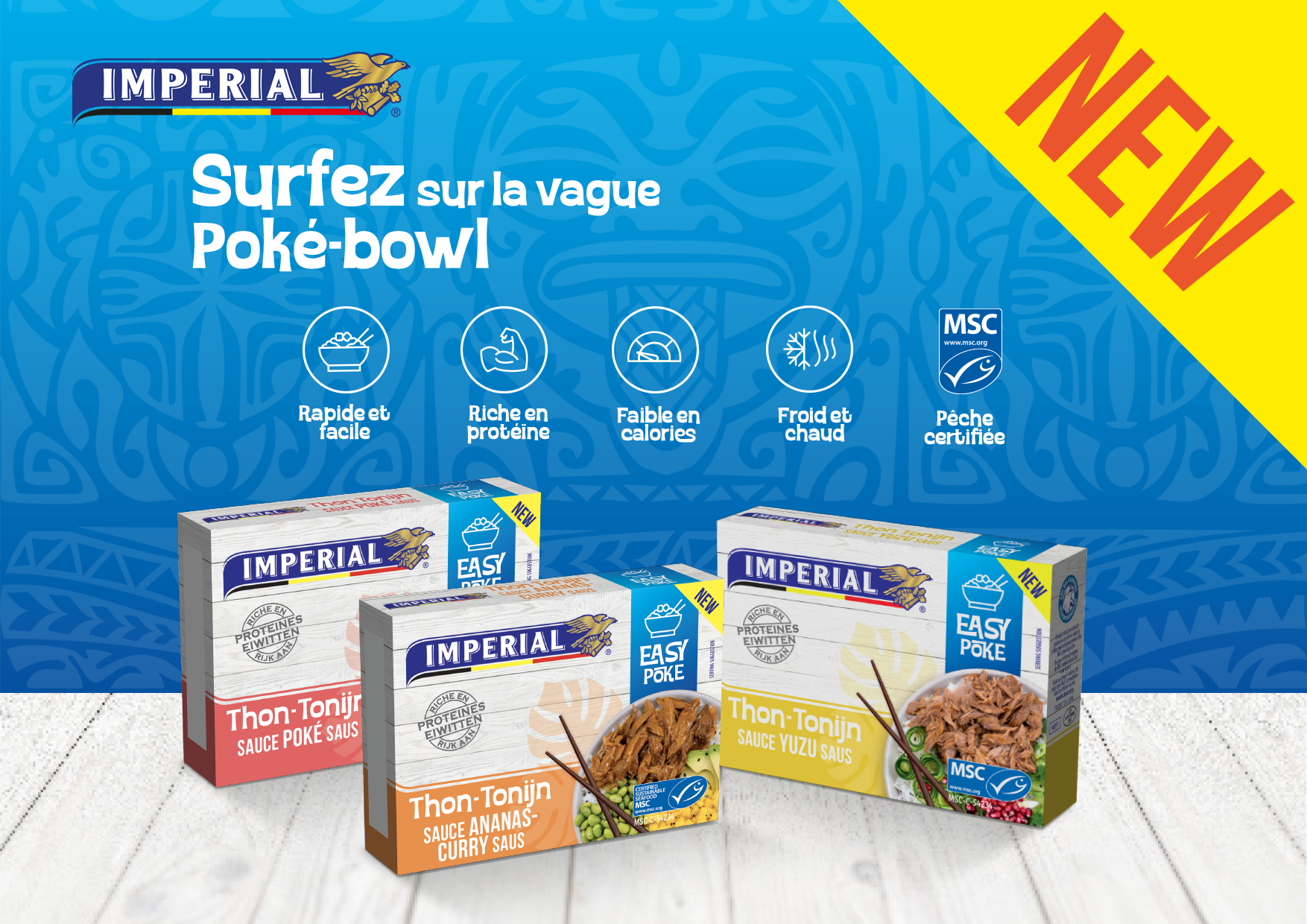 Surfez sur la vague Poké bowl