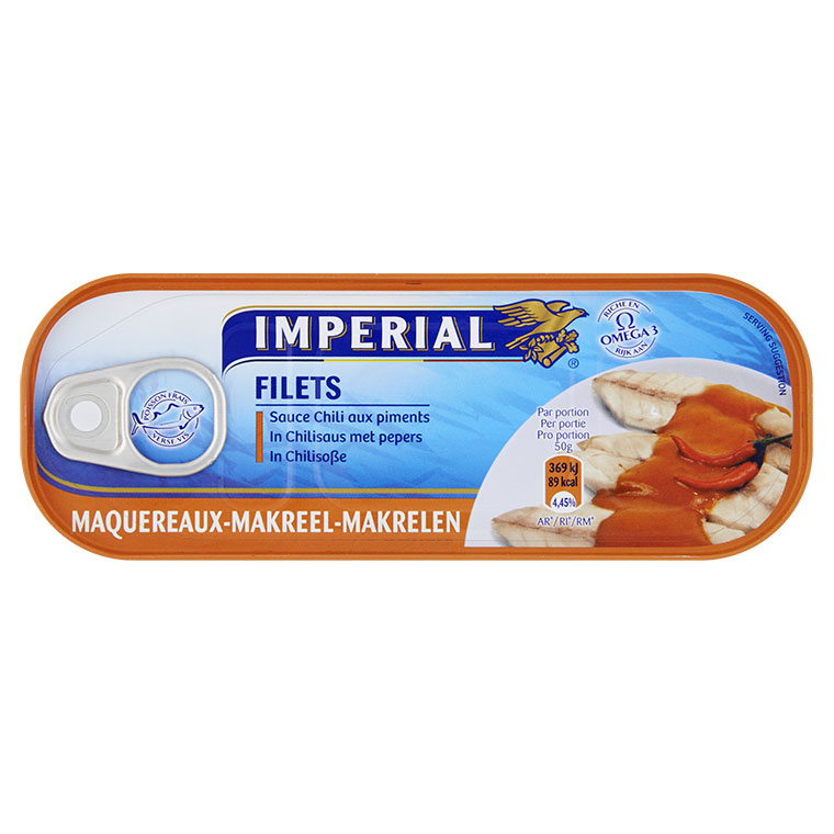 Les filets de maquereau sauce Chili aux piments